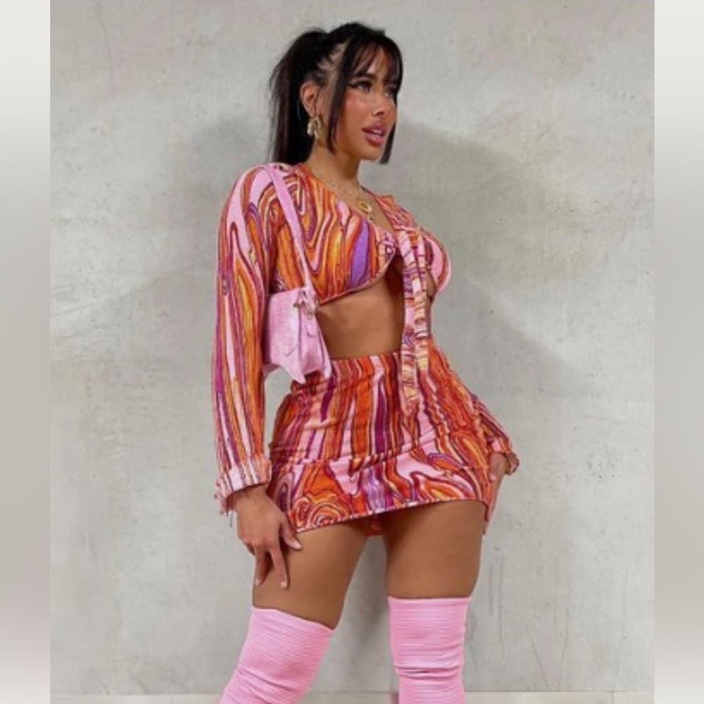 Skirt set - Pink XS